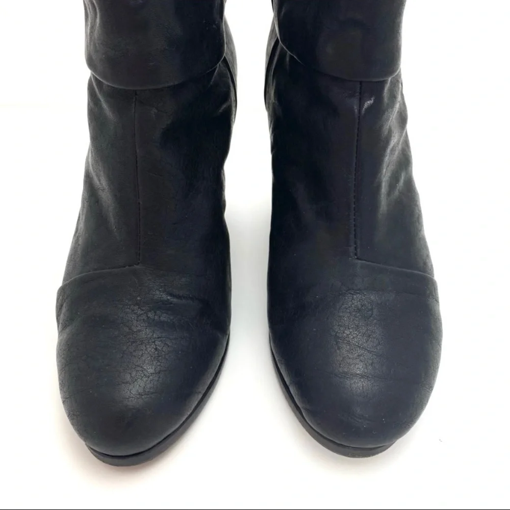 RAG & Bone Classic Newbury Leather Ankle Heel Bootie in Black Size 6
